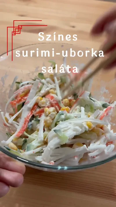 Surimi saláta